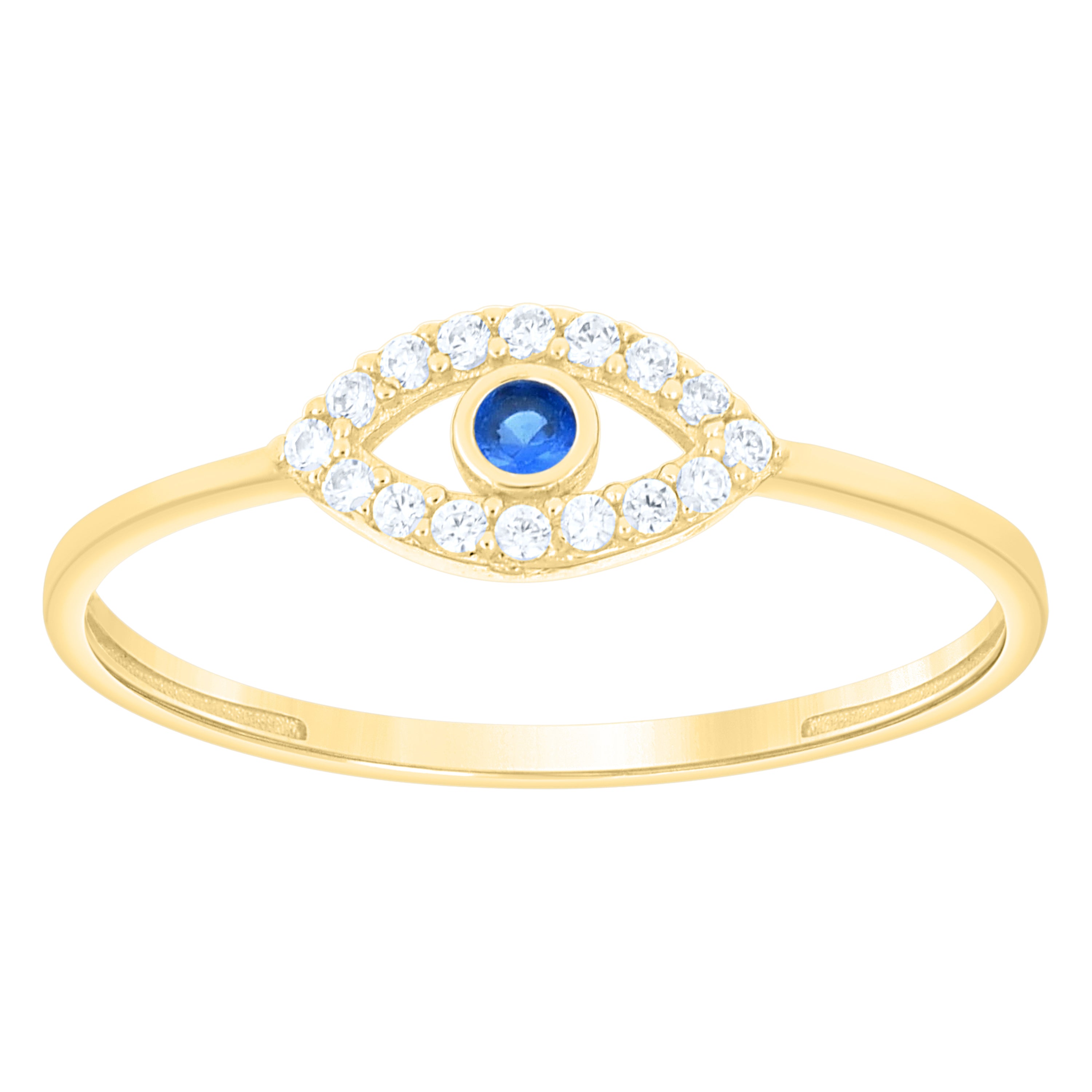 14Kt Gold Cz Ring