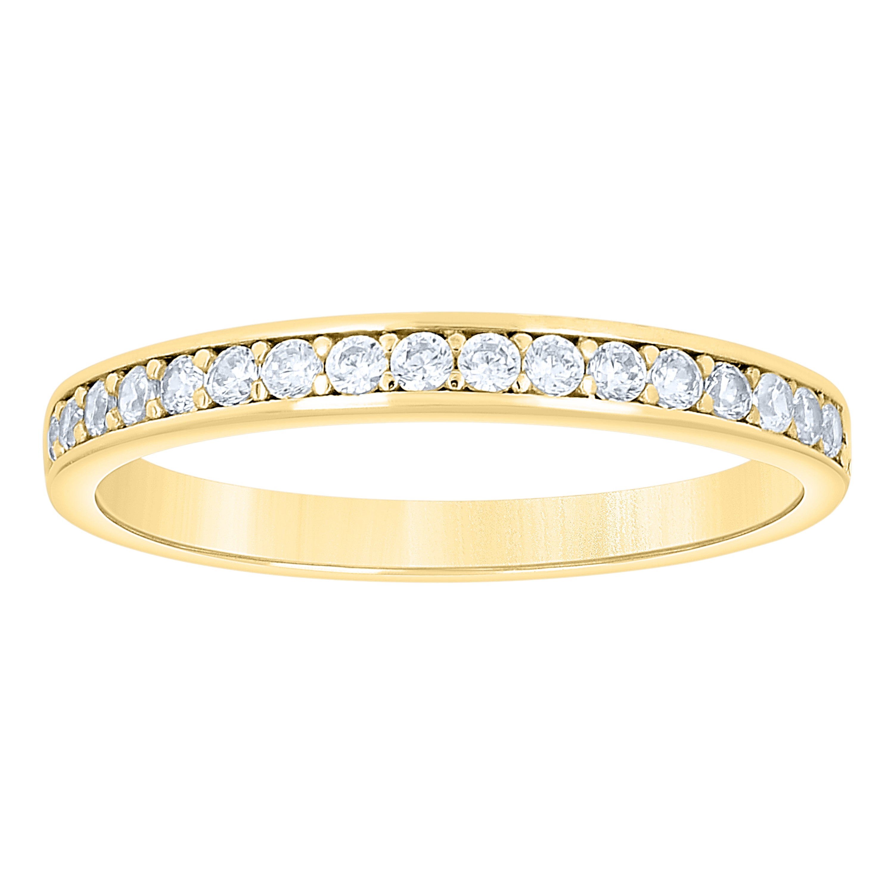 14Kt Gold Cz Ring