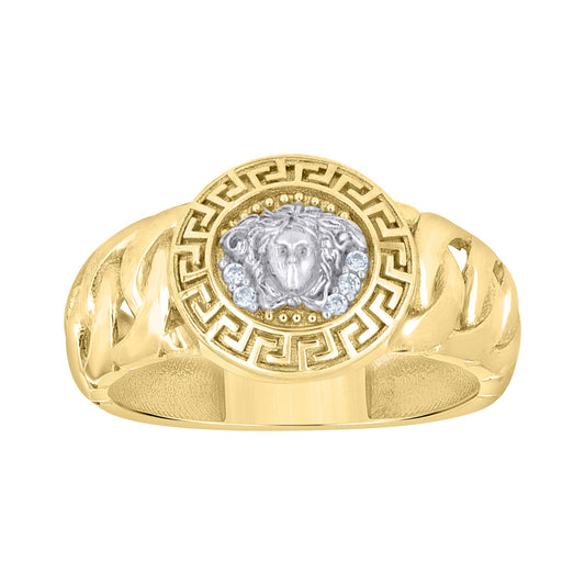 10Kt Gold Cz Ring