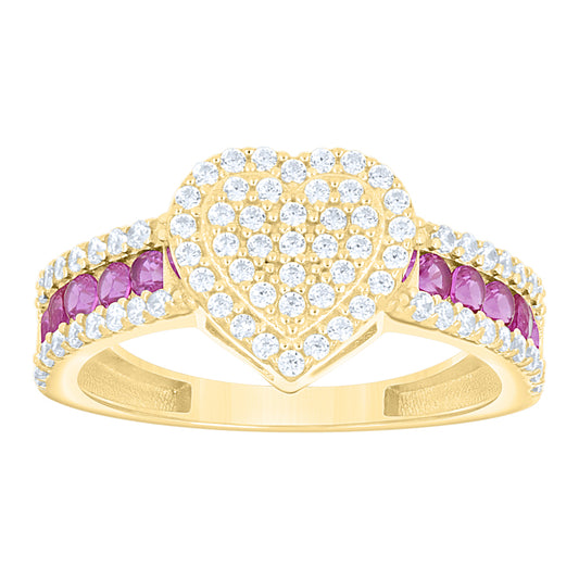10Kt Gold Cz Ring