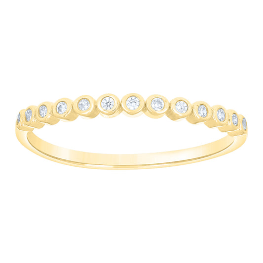 10Kt Gold Cz Ring