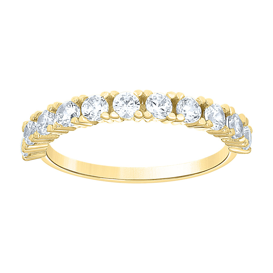 10Kt Gold Cz Ring