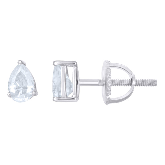 925 Sterling Silver Moissanite Earrings