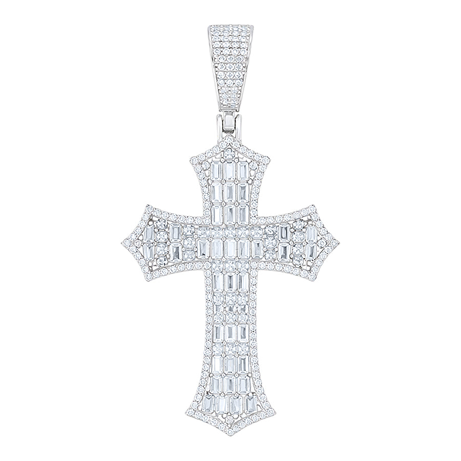 925 Sterling Silver Cz Pendant