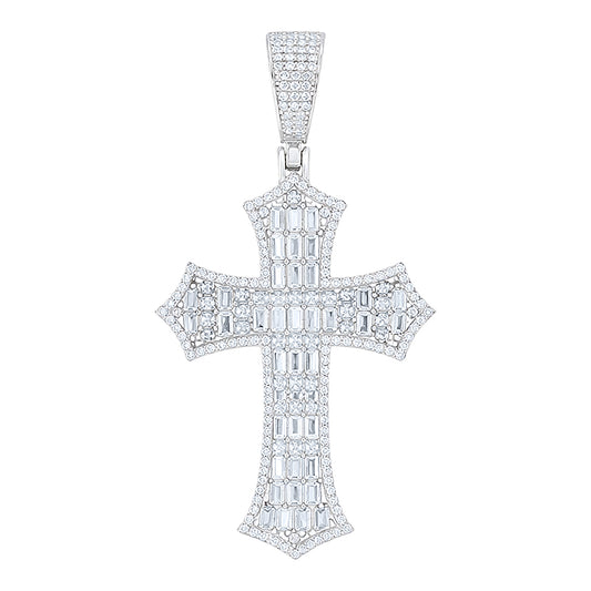 925 Sterling Silver Cz Pendant