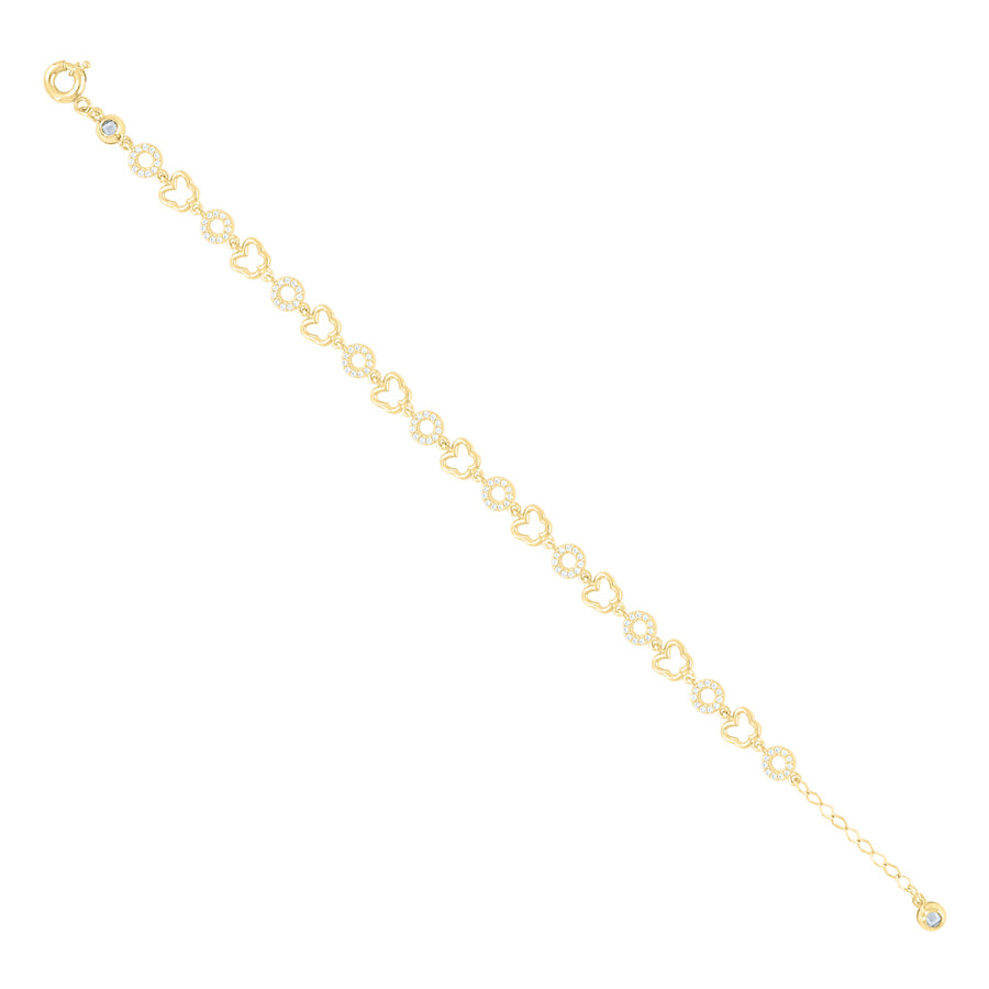 10Kt Gold Turkish Bracelet 8" (7"+1")