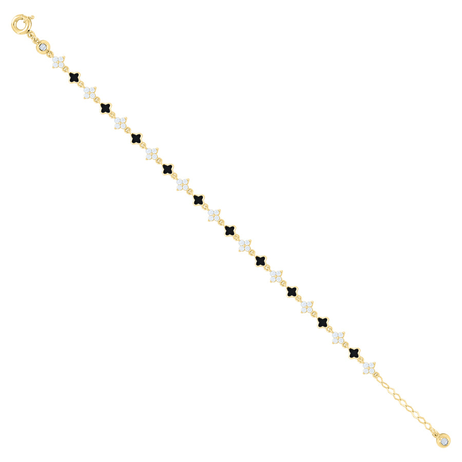 10Kt Gold Turkish Bracelet 8" (7"+1")