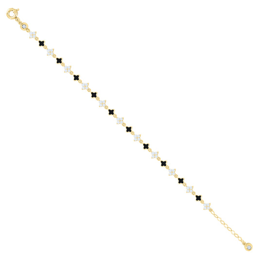 10Kt Gold Turkish Bracelet 8" (7"+1")