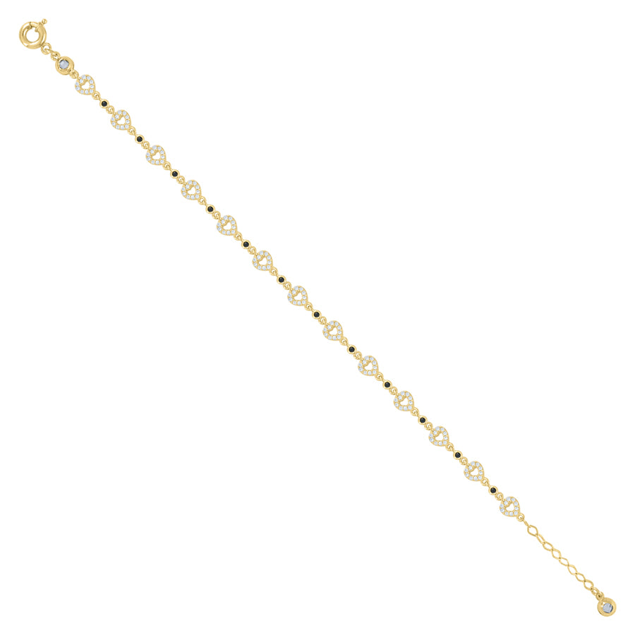 10Kt Gold Turkish Bracelet 8" (7"+1")