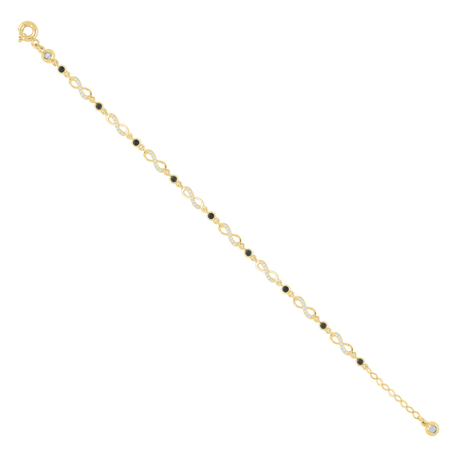 10Kt Gold Turkish Bracelet 8" (7"+1")