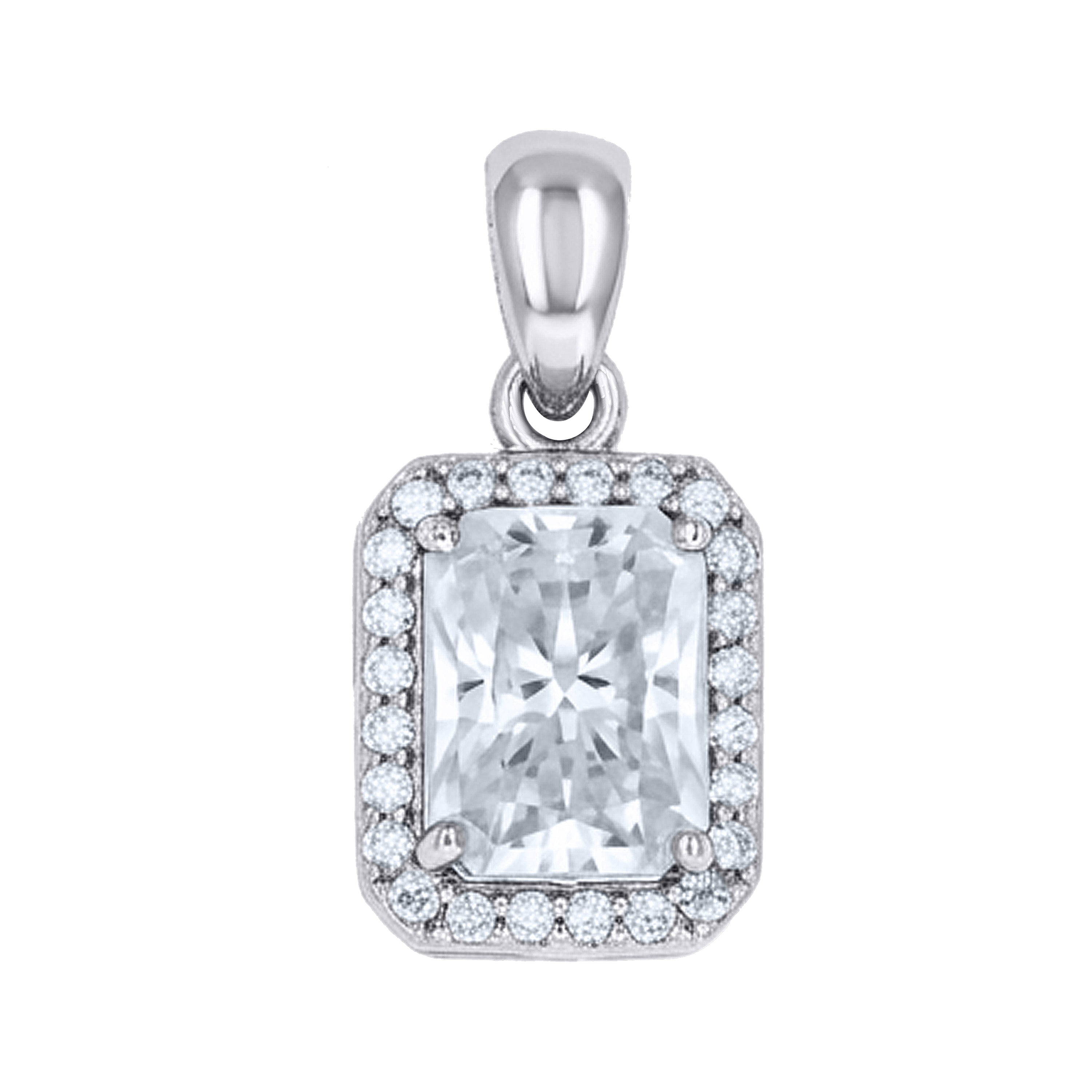 925 Sterling Silver Moissanite Earrings