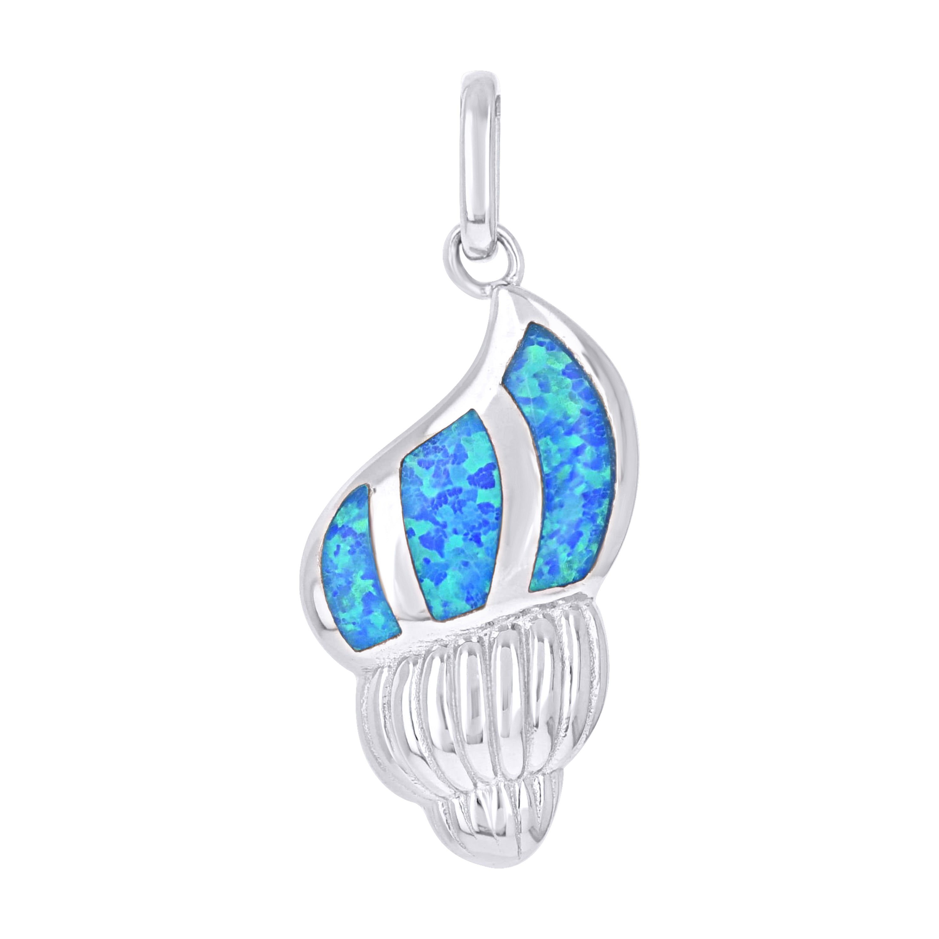 925 Sterling Silver Opal Pendant