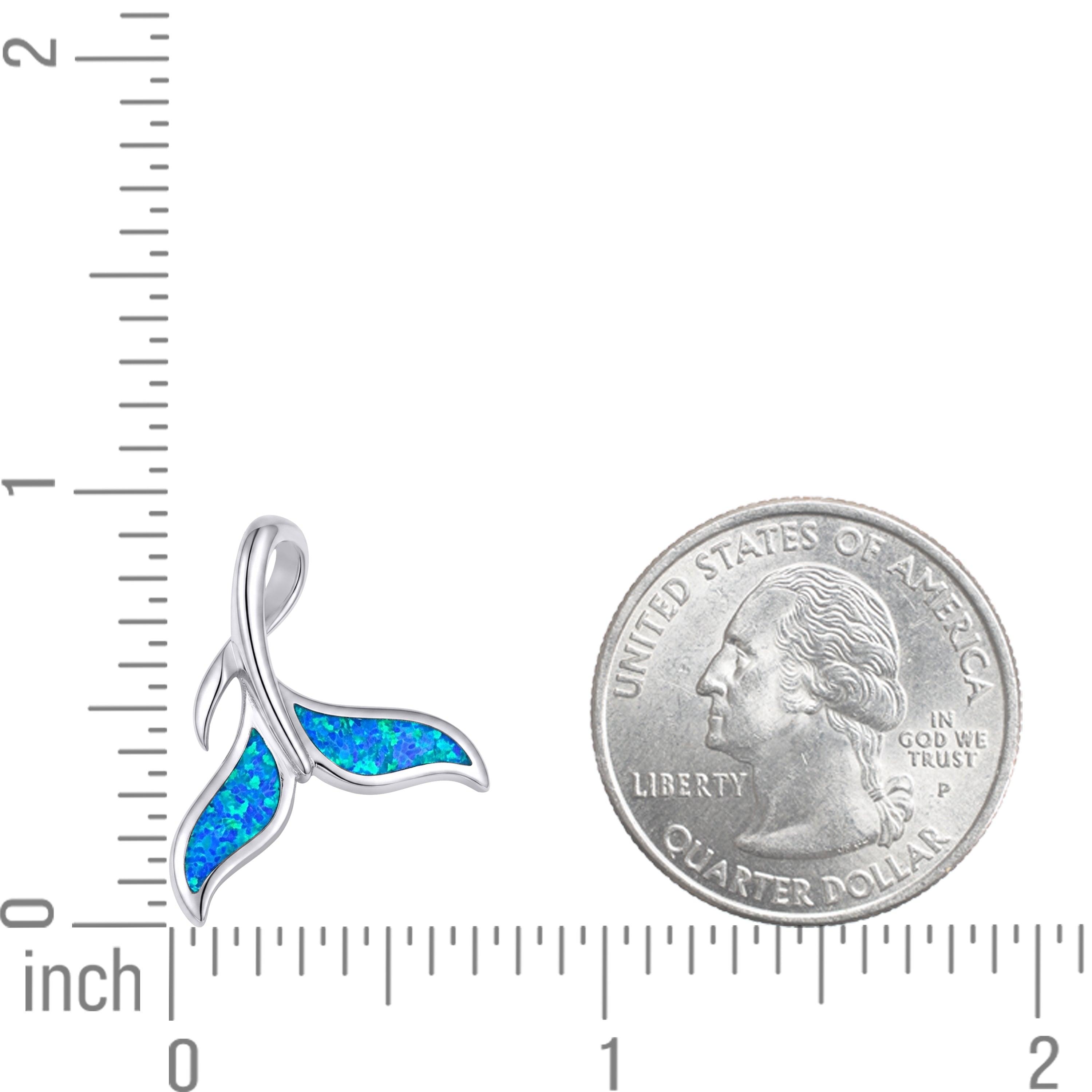 925 Sterling Silver Opal Pendant