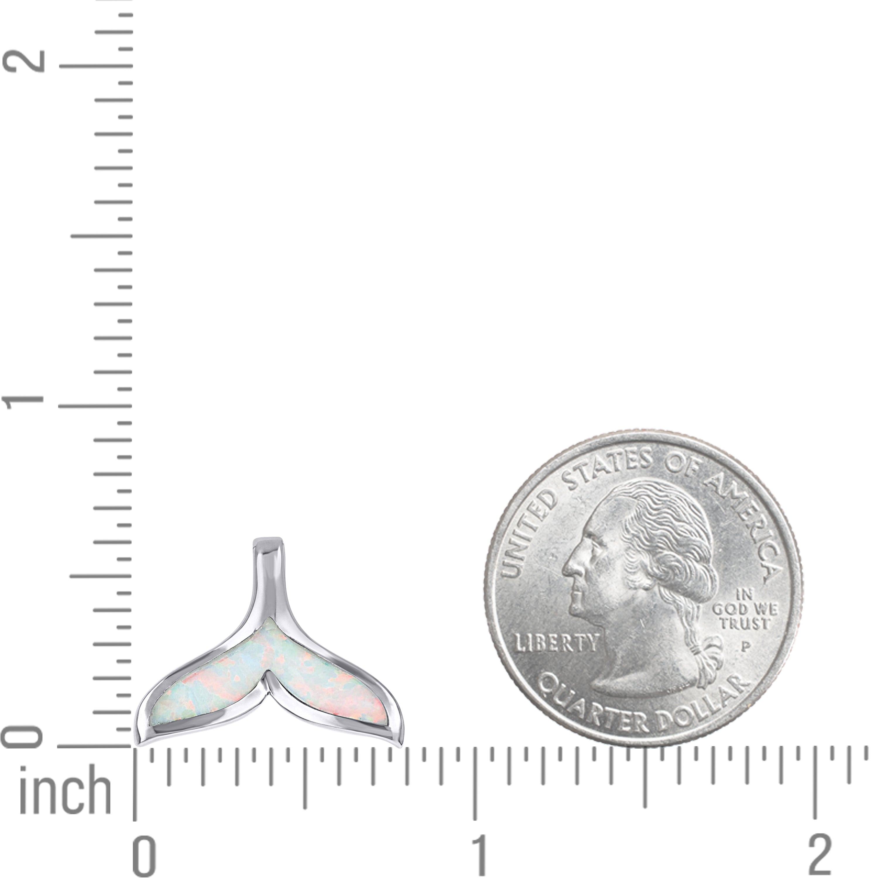925 Sterling Silver Opal Pendant