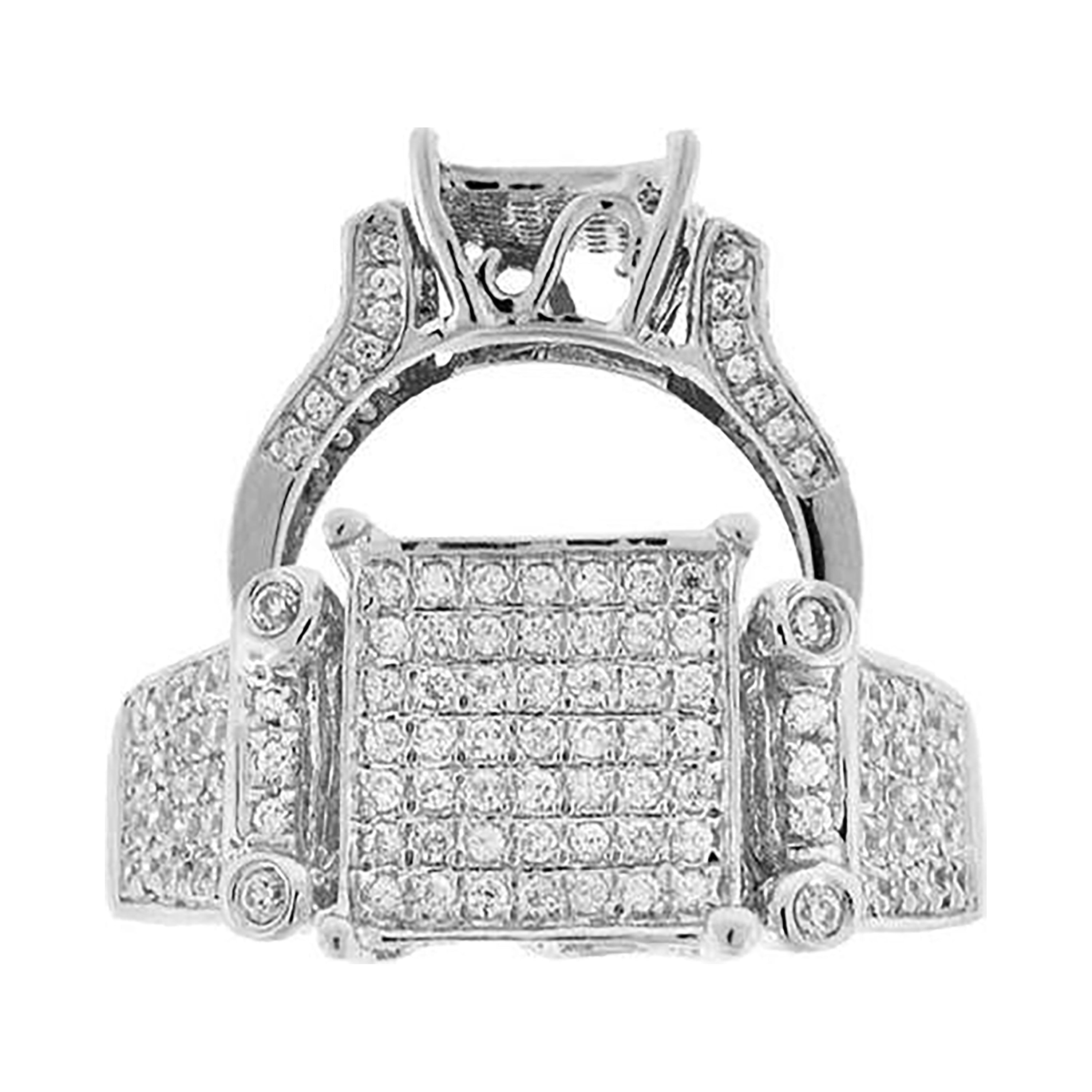 925 Ladies Fancy Cz Rings