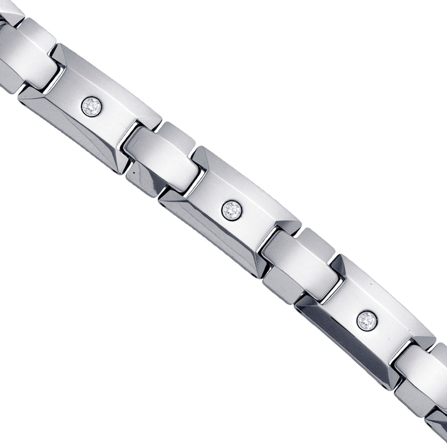 Fancy Tungsten Bracelet