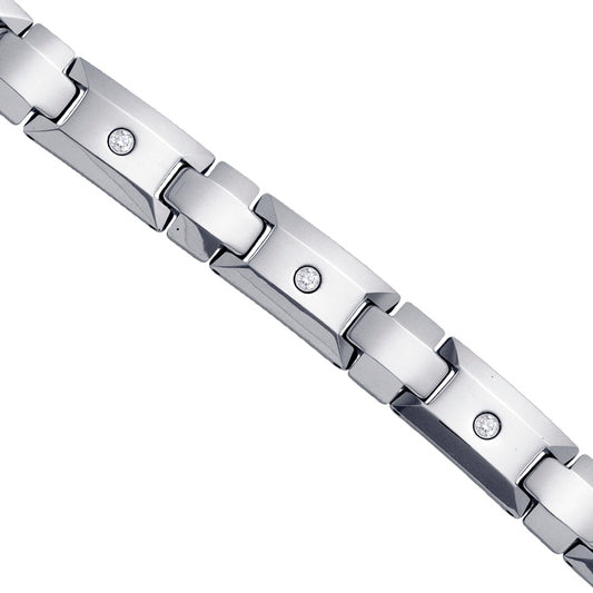 Fancy Tungsten Bracelet