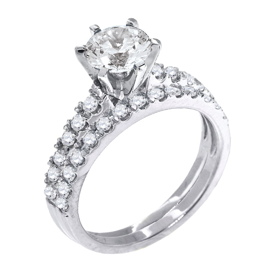 925 Sterling Silver CZ Rings S6-S9
