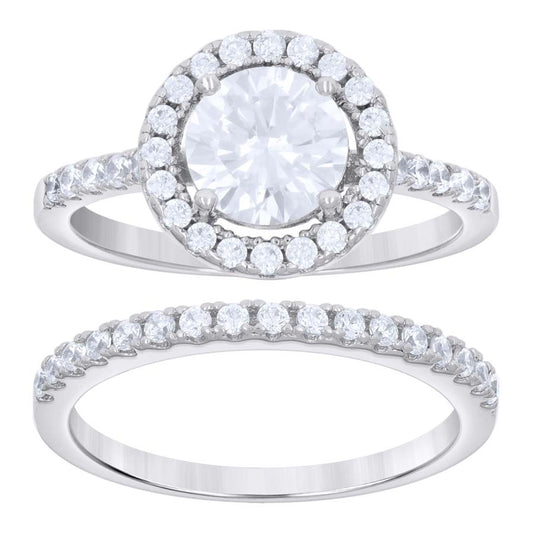 925 Sterling Silver Cz Ring