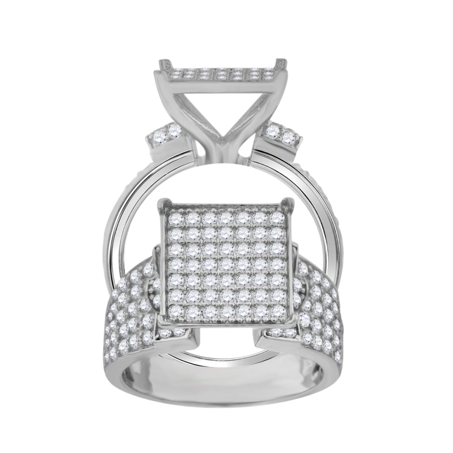 925 Ladies Fancy CZ Rings