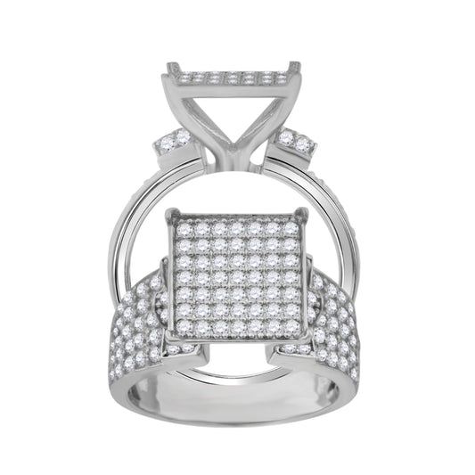 925 Ladies Fancy CZ Rings
