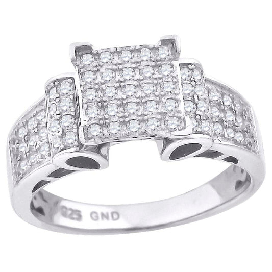 925 Ladies Fancy CZ Rings