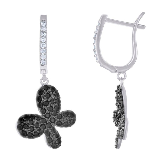 925 Sterling Silver Cz Earrings