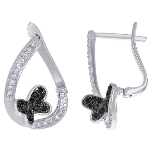 925 Sterling Silver Cz Earrings
