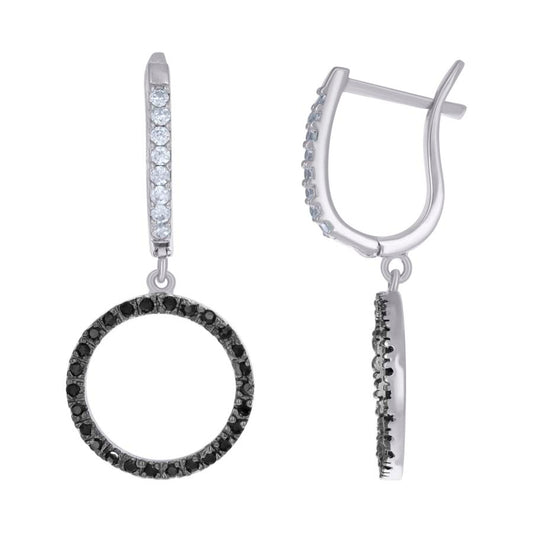 925 Sterling Silver Cz Earrings
