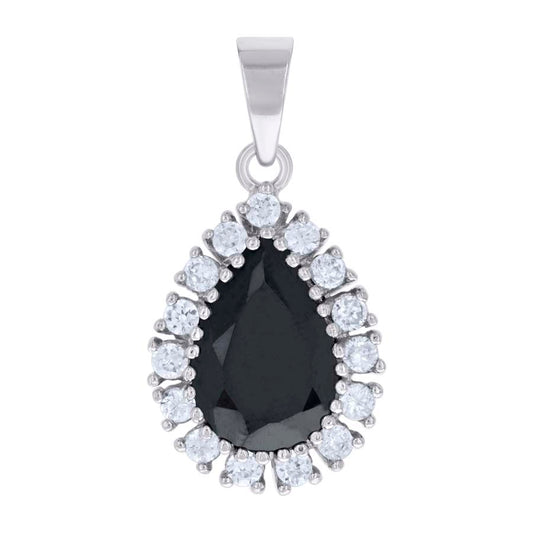 925 Sterling Silver Cz Pendant
