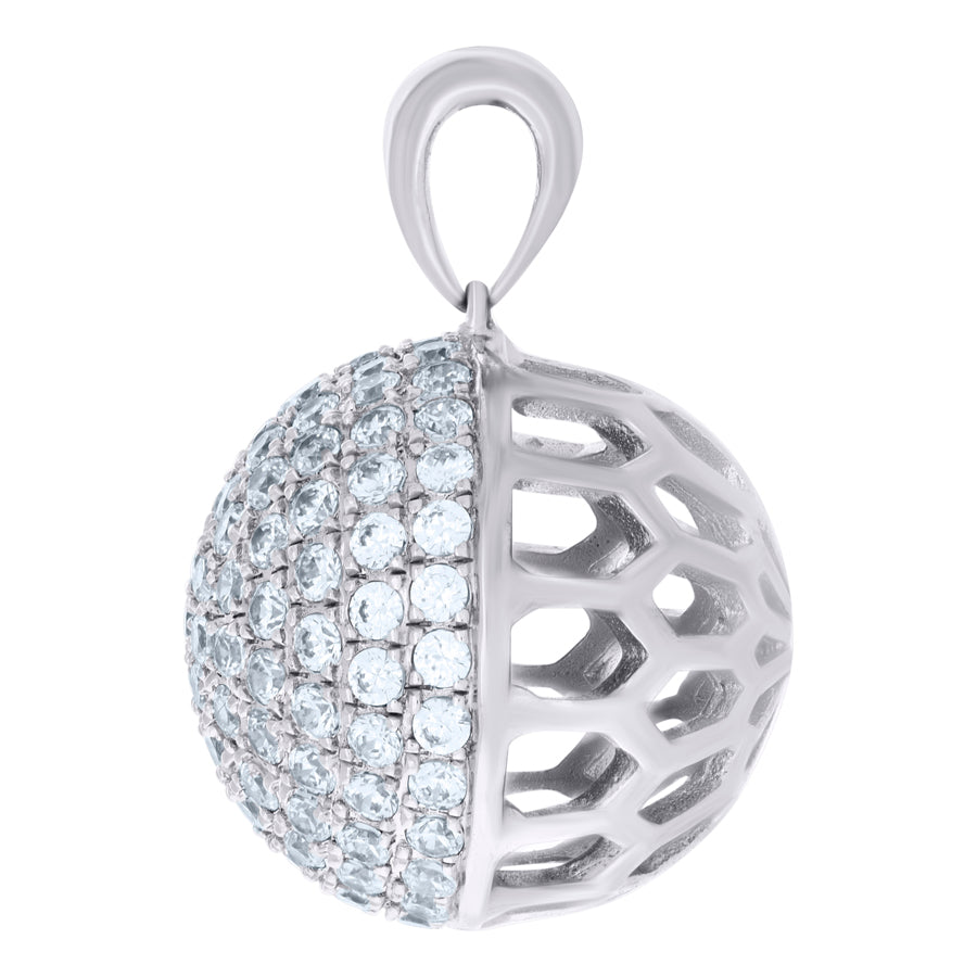 925 Micro-Pave Pendant
