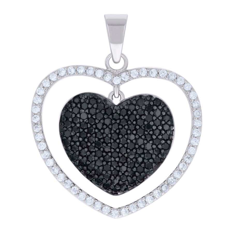 925 Sterling Silver Cz Pendant