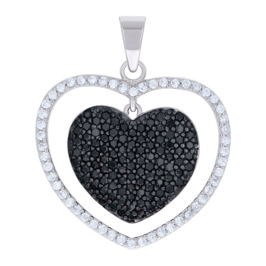 925 Sterling Silver Cz Pendant
