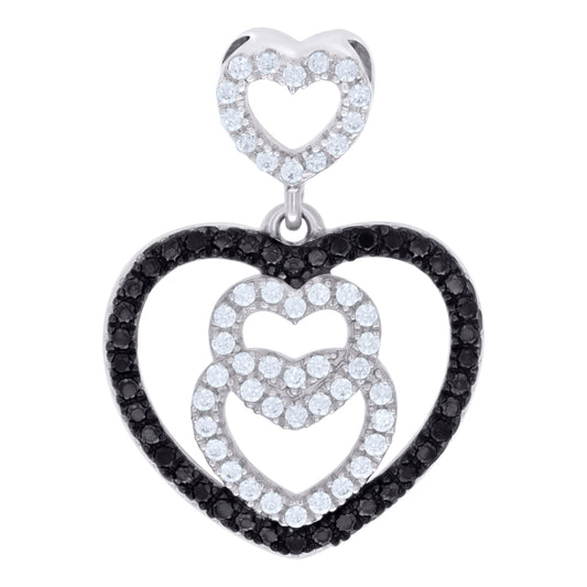 925 Sterling Silver Cz Pendant