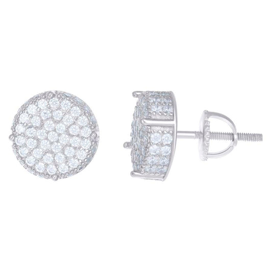 925-Micro Pave Cz Earring