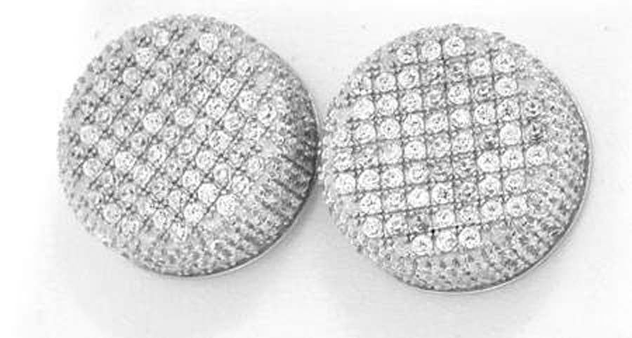 925-Micro Pave Cz Earring