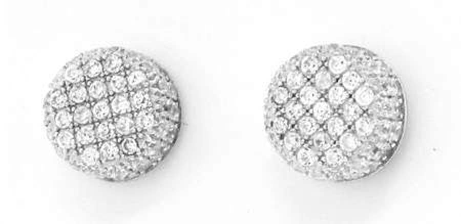 925-Micro Pave Cz Earring