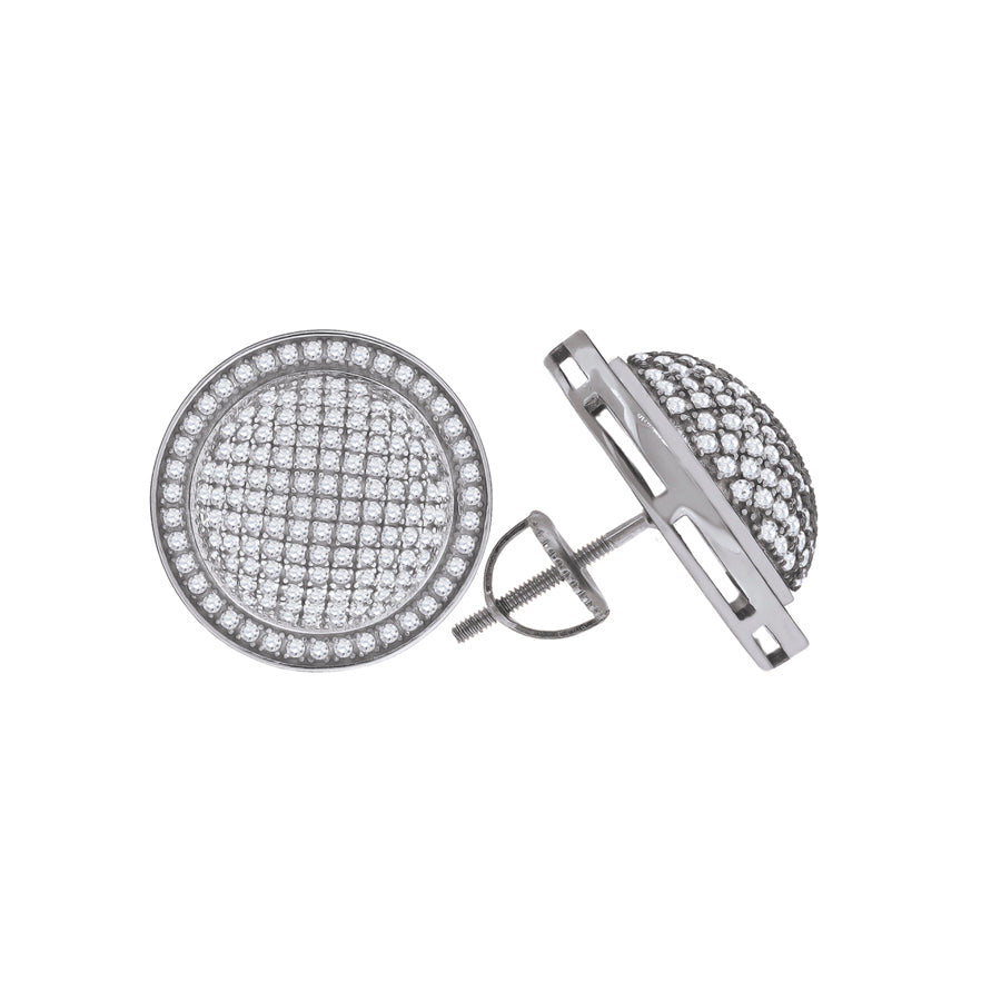 925-Micro Pave Cz Earring