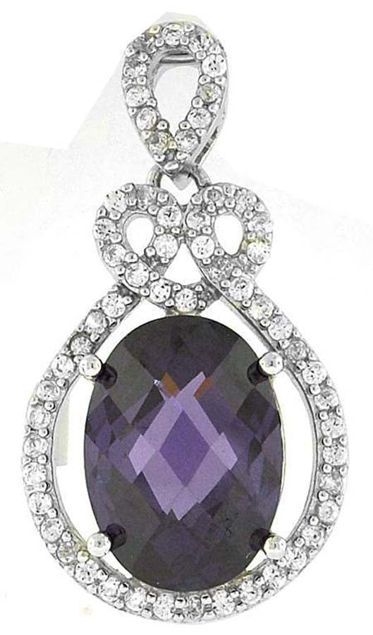 925 Fancy Cz Pendant
