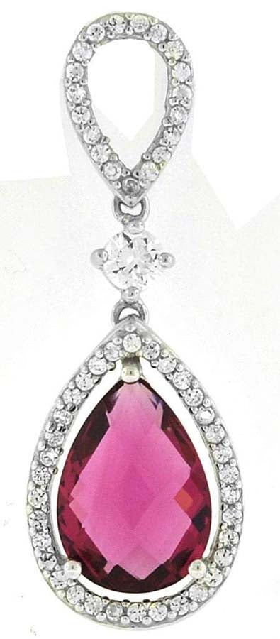 925 Fancy Cz Pendant
