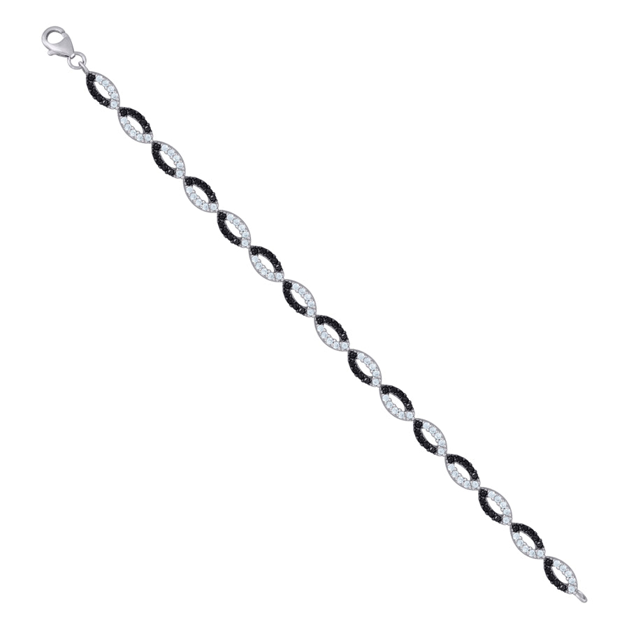925 Cz-Fashion Bracelet