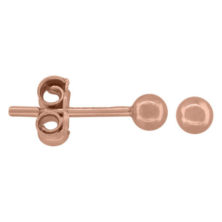 3mm-925 Ball-Stud Earring