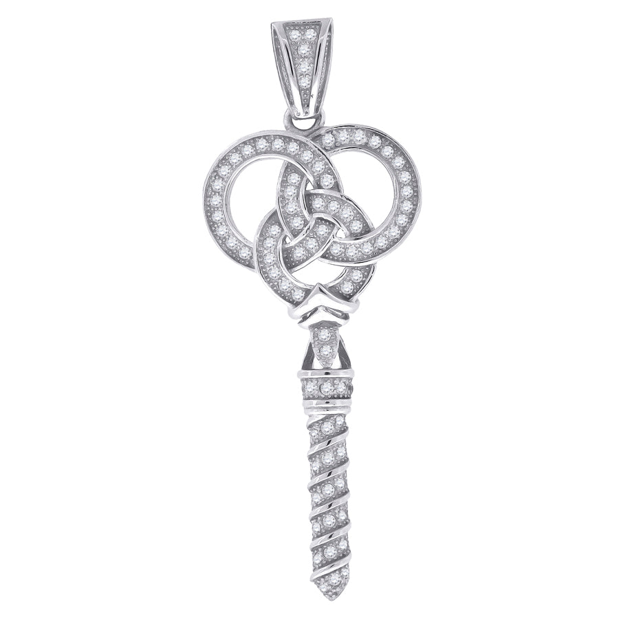 925 Micro-Pave Pendant