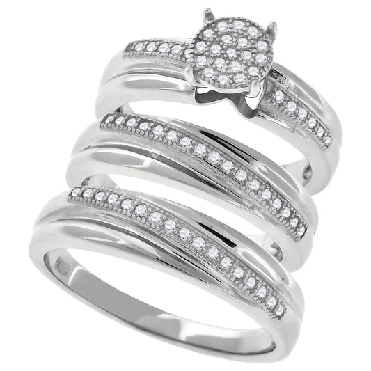 925 Sterling Sivler CZ Ring S6-S11
