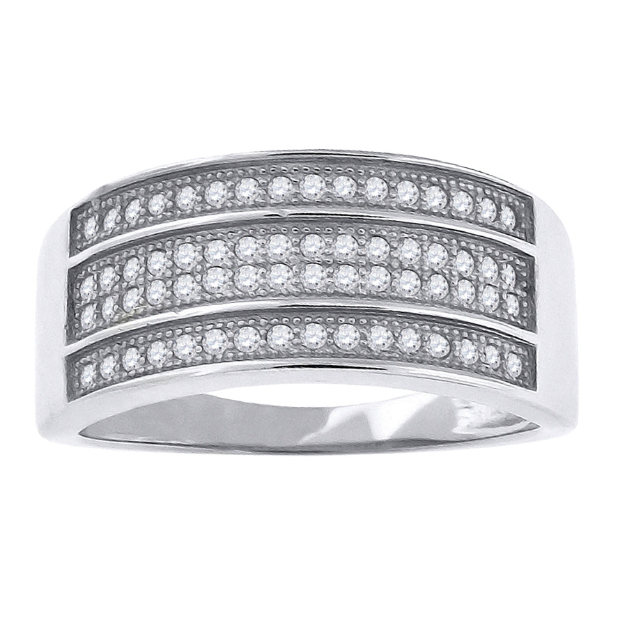 925 Micro-Pave Ring
