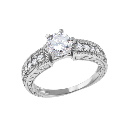 925 Micro-Pave Ring