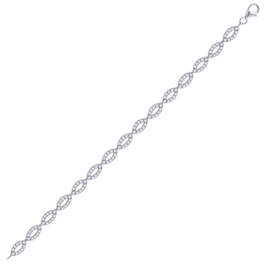 925 Cz-Fashion Bracelet