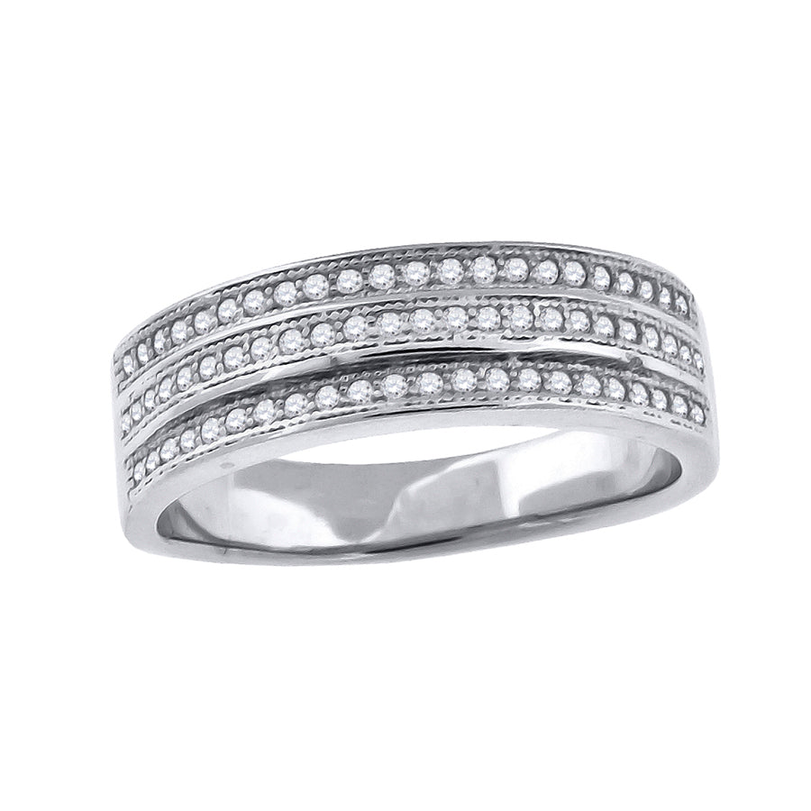 925 Micro-Pave Ring
