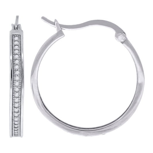 925-Cz Micro-Pave Earrings