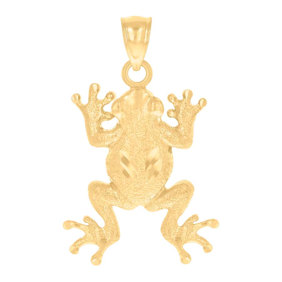 10Kt Frog Charm